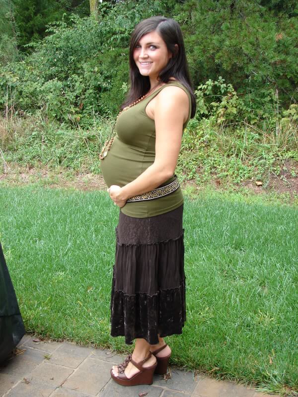 What I'm wearing - 31 Weeks Pregnant - Stilettos & Diapers