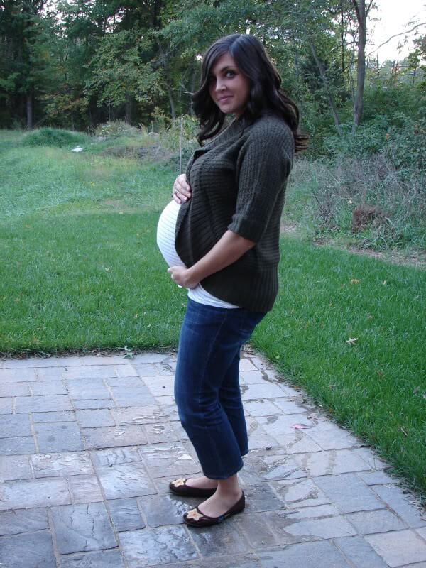 What I'm wearing - 34 weeks pregnant - Stilettos & Diapers