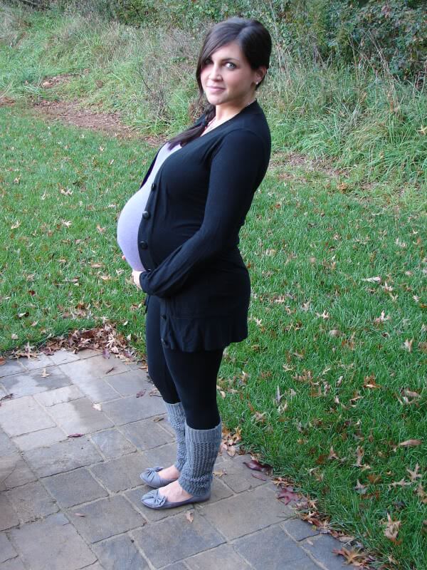 What I'm wearing: 38 weeks pregnant - Stilettos & Diapers