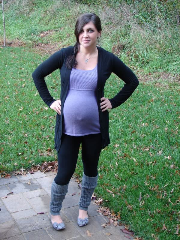 What I'm wearing: 38 weeks pregnant - Stilettos & Diapers