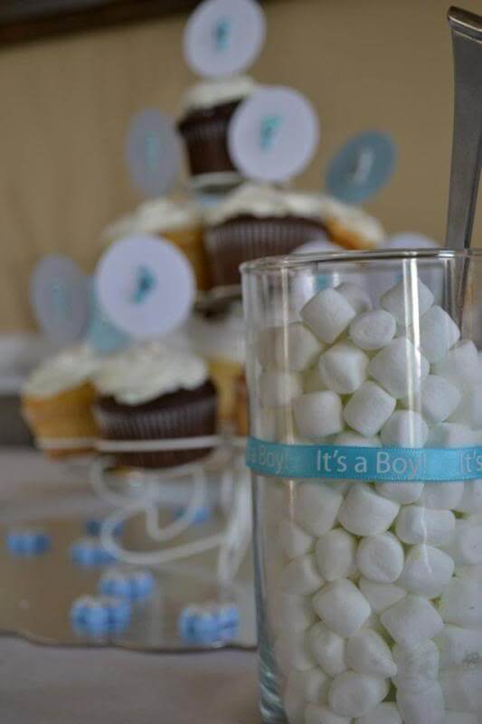 Winter Wonderland Baby Shower via Stilettos and Diapers