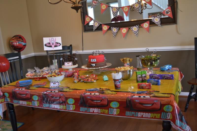 Cars Birthday Party via Stilettos and Diapers
