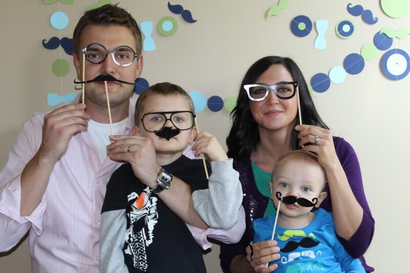 Little Man Mustache Bash 1st Birthday via Stilettos and Diapers