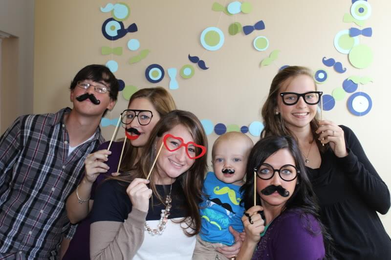 Little Man Mustache Bash 1st Birthday via Stilettos and Diapers