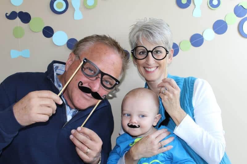 Little Man Mustache Bash 1st Birthday via Stilettos and Diapers