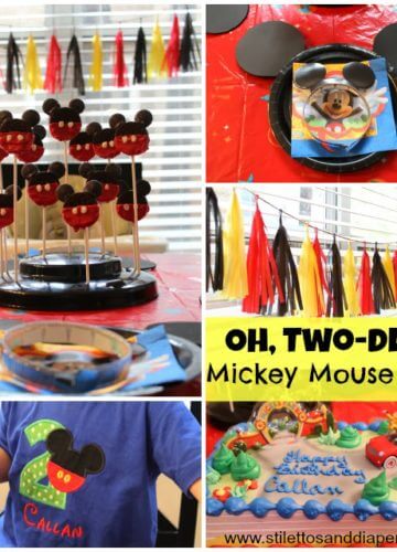 Mickey Mouse Two-dles party