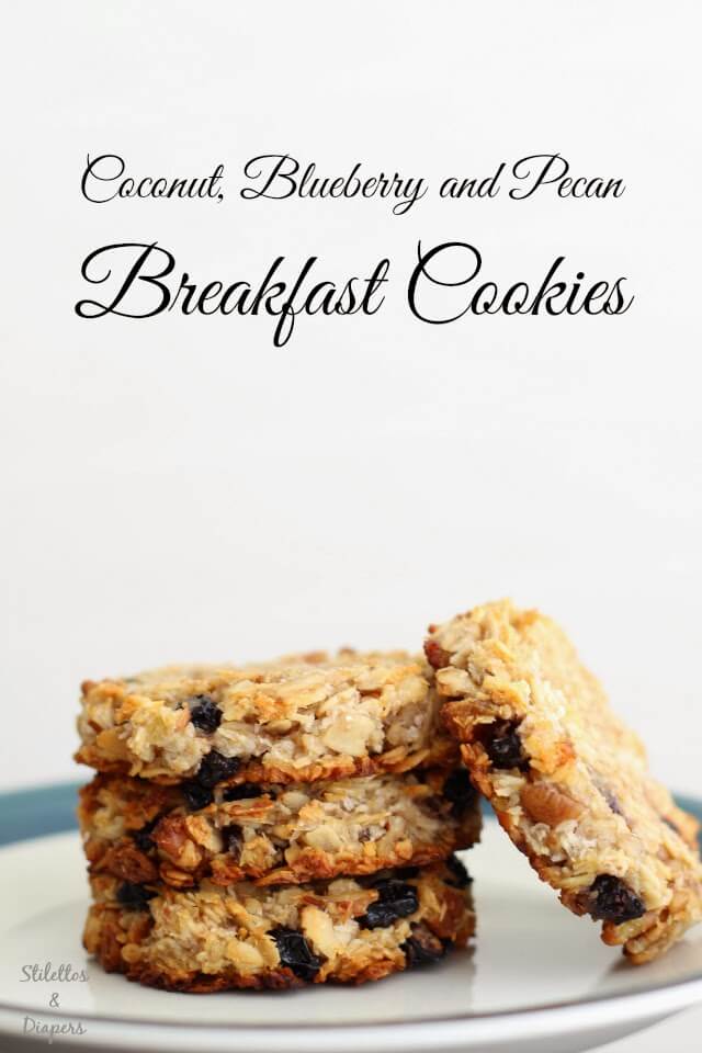 Breakfast Cookies, Coconut cookies, clean eating, 