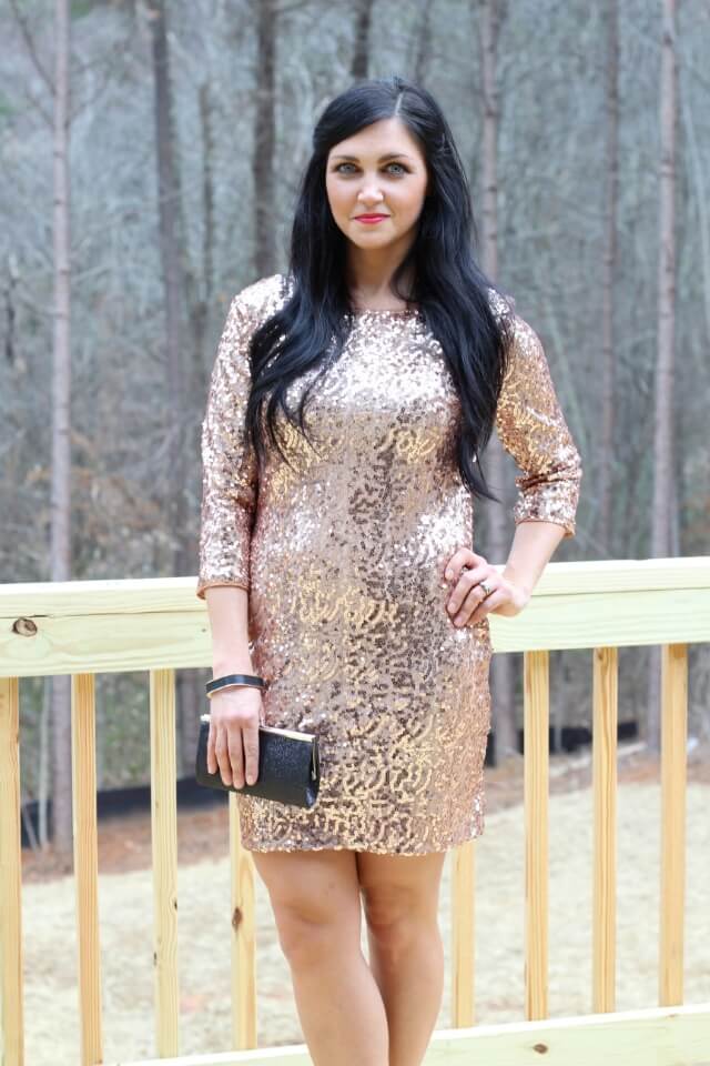 Glitter Dress, Gold Glitter Dress, sequin dress