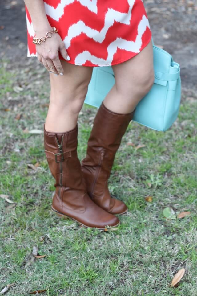 Dress and boots