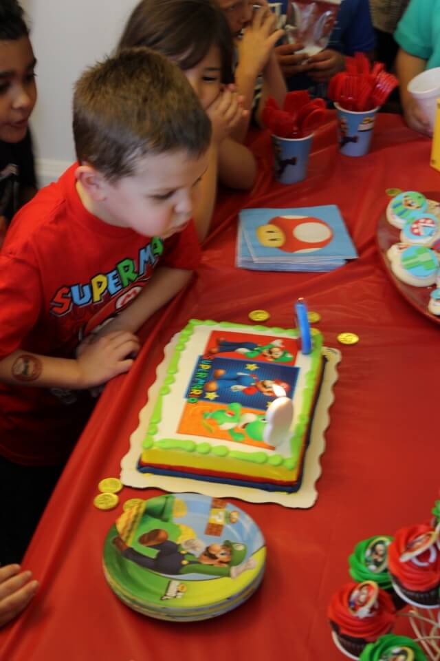 Stilettos and Diapers: Super Mario Birthday Party