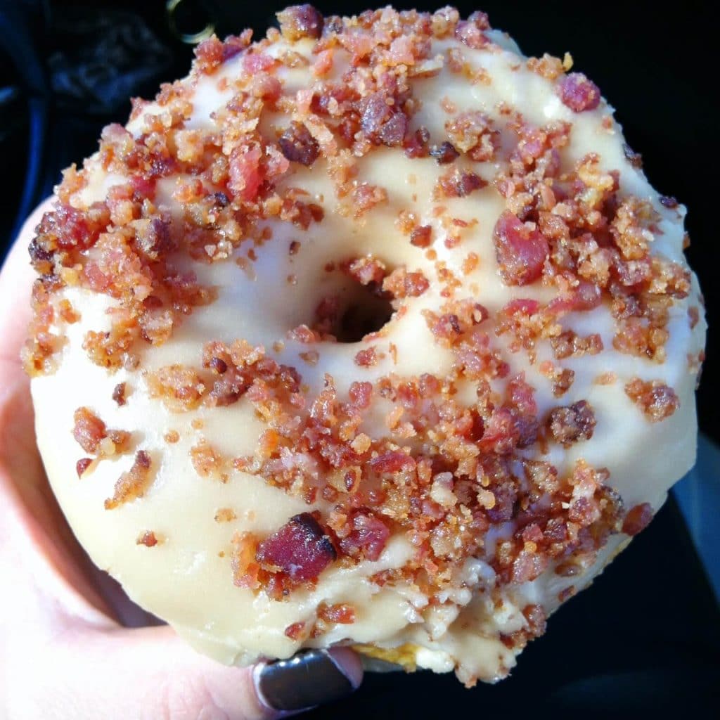 Stilettos and Diapers: Maple Bacon Donut, Donut King