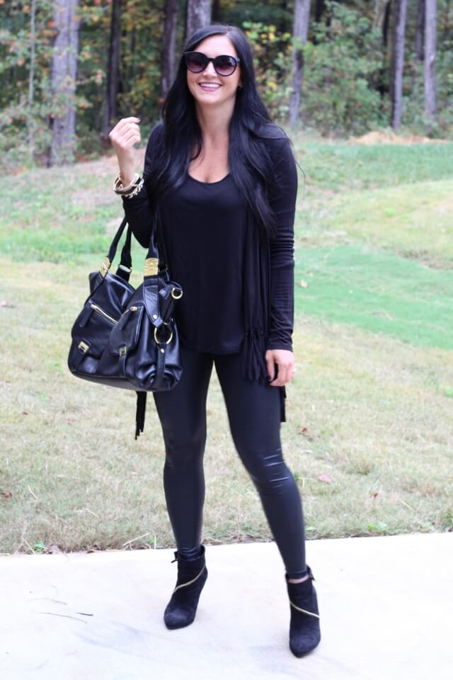 Stilettos and Diapers: How to wear an all black look