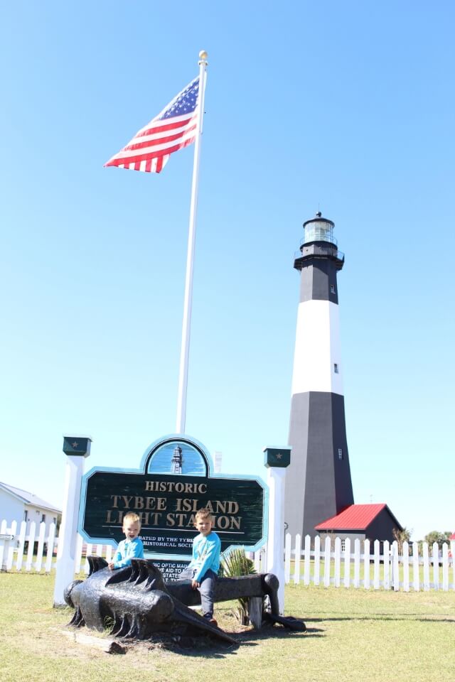 Tybee Island Lighthouse, Stilettos and Diapers