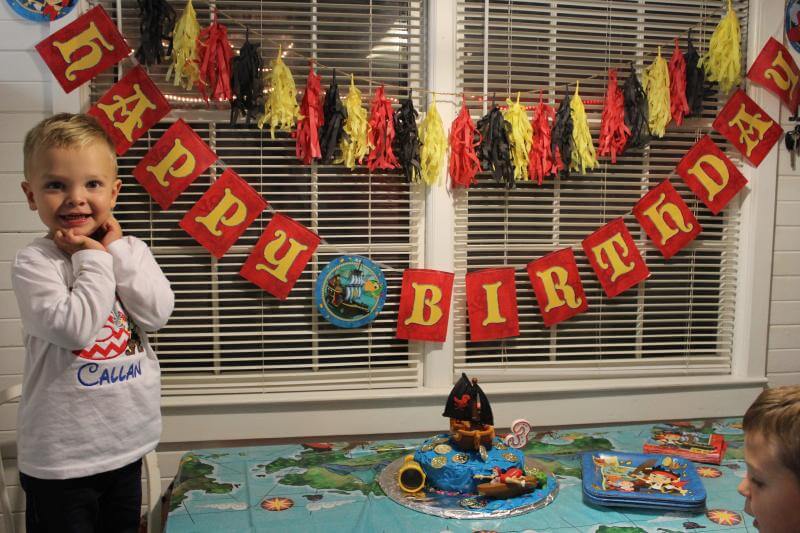 Stilettos and Diapers, Jake and the Neverland Pirates Party