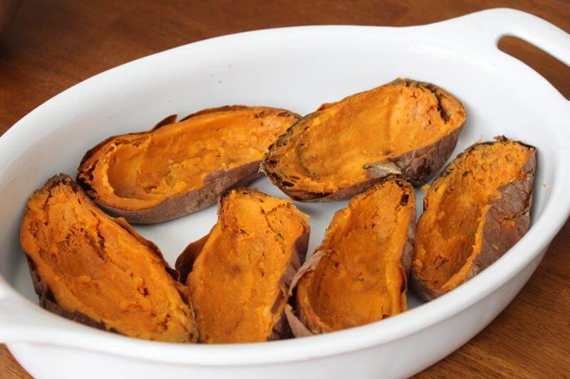 Twice Baked Sweet Potatoes: Paleo, gluten free, sugar free.