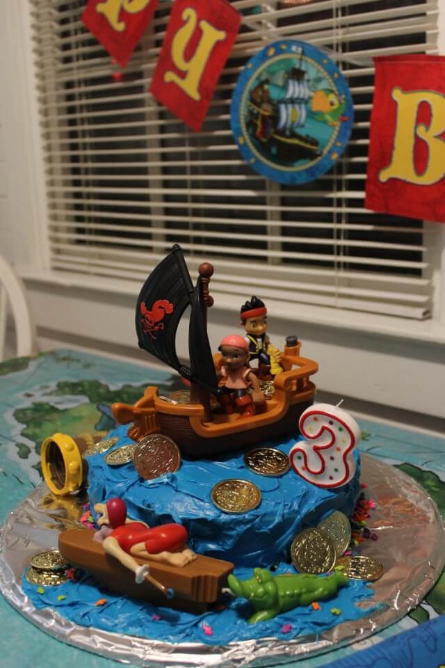 Stilettos and Diapers, Jake and the Neverland Pirates Cake