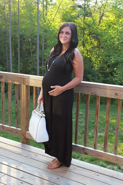 Stilettos and Diapers: 22 weeks pregnant | Jeweled Sandals with Rack Room Shoes