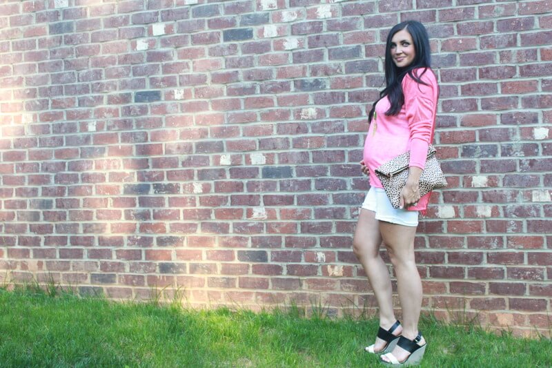 Maternity Fashion, 23 Weeks Pregnant via Stilettos and Diapers