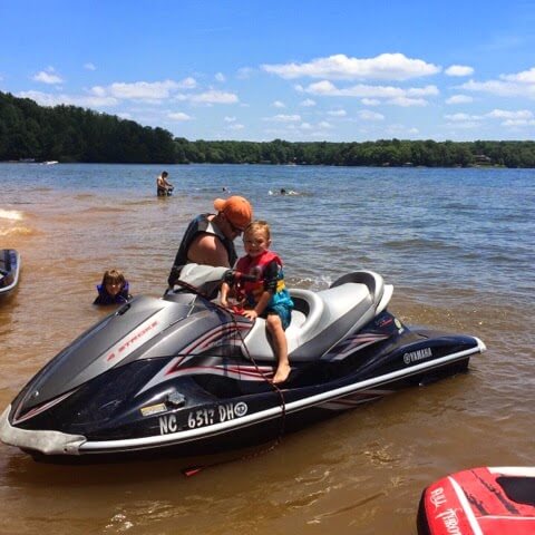 Memorial Day Lake Norman: Stilettos and Diapers