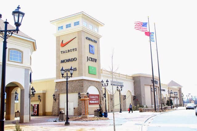Where to shop in Charlotte: Charlotte Premium Outlets