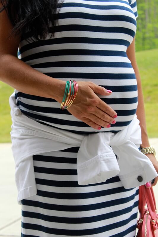 Dress the bump: 26 weeks pregnant, J. Jill, Target, Converse