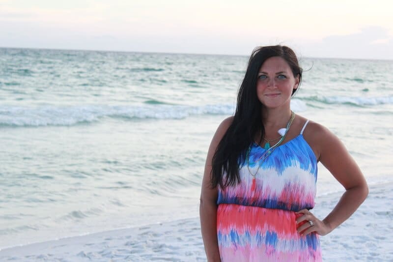 Beach Maternity Style: 31 Weeks Pregnant with JC Penney