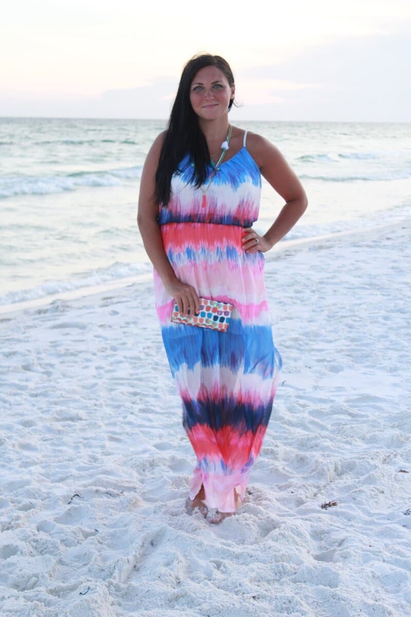 Beach Maternity Style: 31 Weeks Pregnant with JC Penney