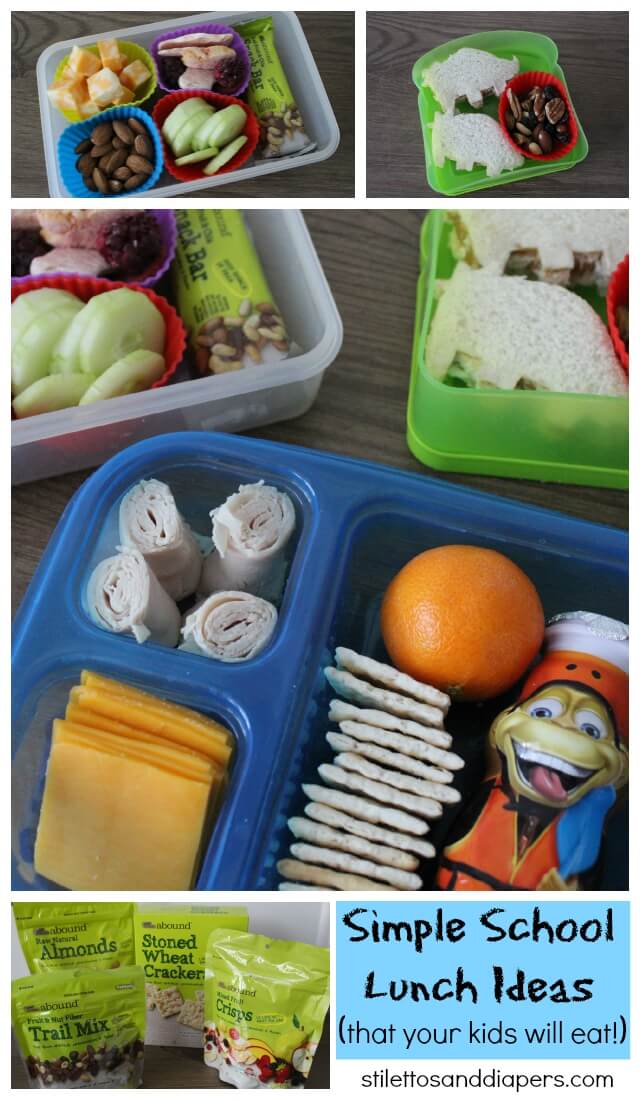 Easy School Lunches, Simple Lunches to Pack via Stilettos and Diapers #CVSBackToSchool