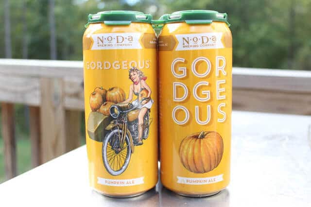 NoDa Gordgeous Pumpkin Beer