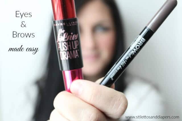 Volumizing mascara and natural brow filler, Maybelline 