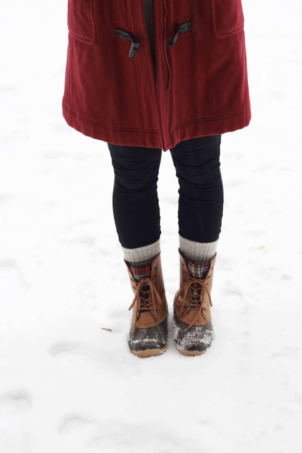 Duck Boots, No Nonsense Boot Socks Giveaway