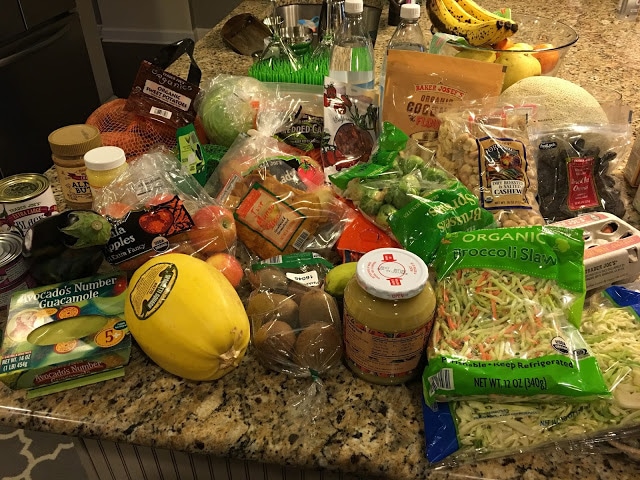 Whole 30 shopping Trader Joes