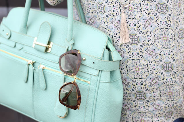 Mint purse for spring, splurge or save