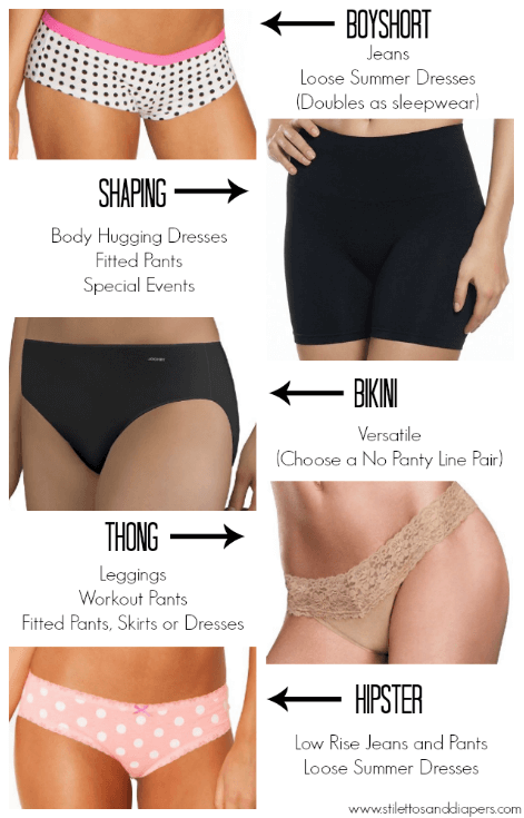 What underwear to wear with leggings, tight dresses and more!