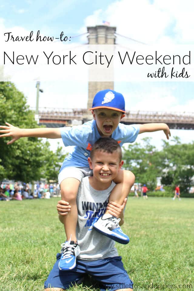 What to do in NYC with kids for the weekend