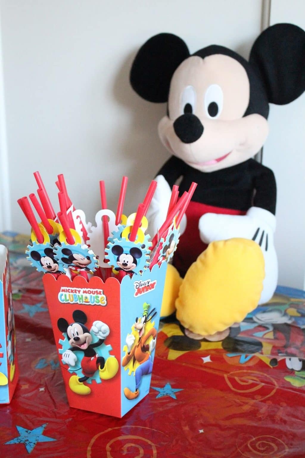 Mickey Mouse Straws