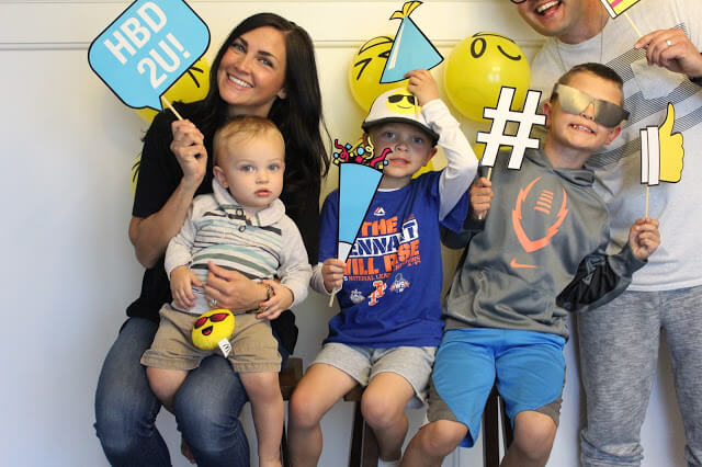 Emoji Photo Booth Props, Stilettos and Diapers