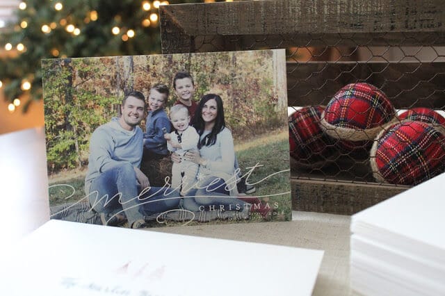 Minted Christmas Card | Stilettos and Diapers | Family Photo Idea