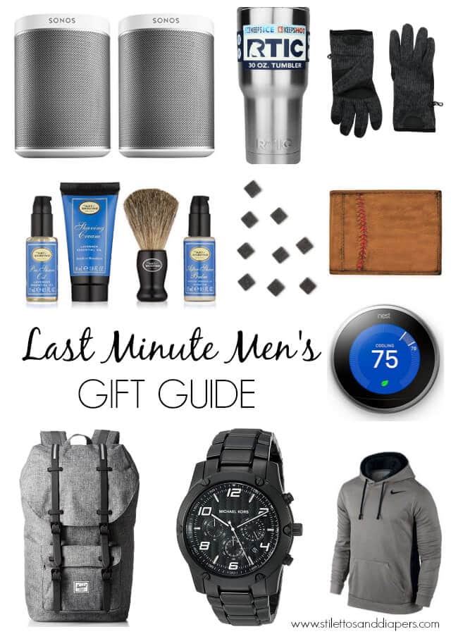 Men's Last Minute Gift Guide - Stilettos & Diapers