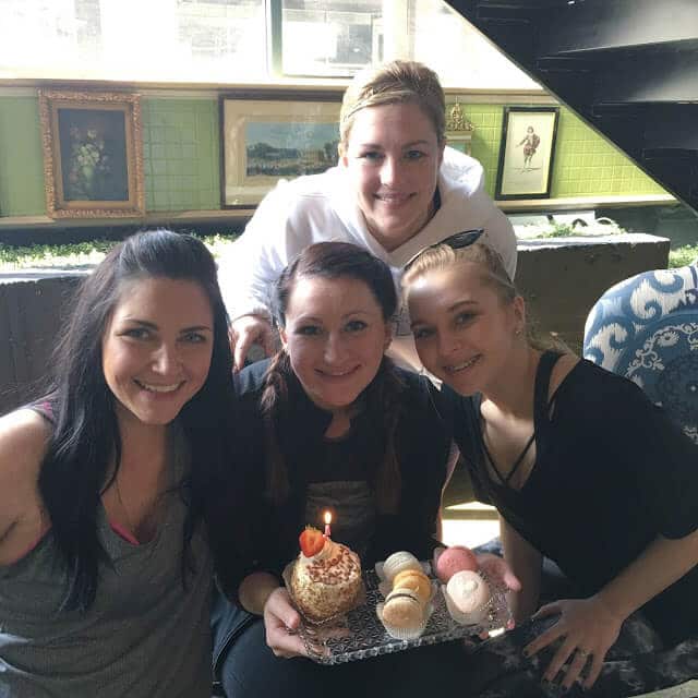 Amelies Birthday cake, Girls lunch spot in Charlotte
