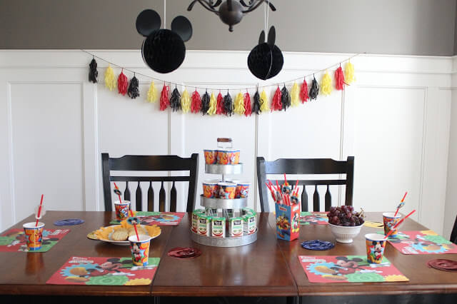 #DisneyKids Mickey Mouse Clubhouse party ideas, tips, food