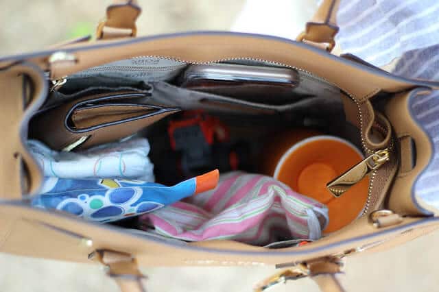 How to transition from diaper bag to mom purse, Stilettos and Diapers