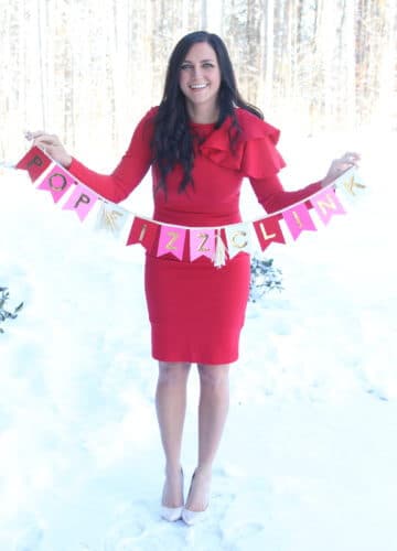 Valentine's Day Dress, Stilettos and Diapers, Molly Wey