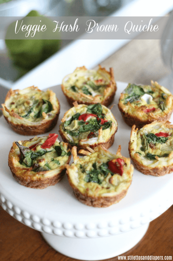 Whole30 Breakfast, Easy breakfast dish, Hash brown quiche