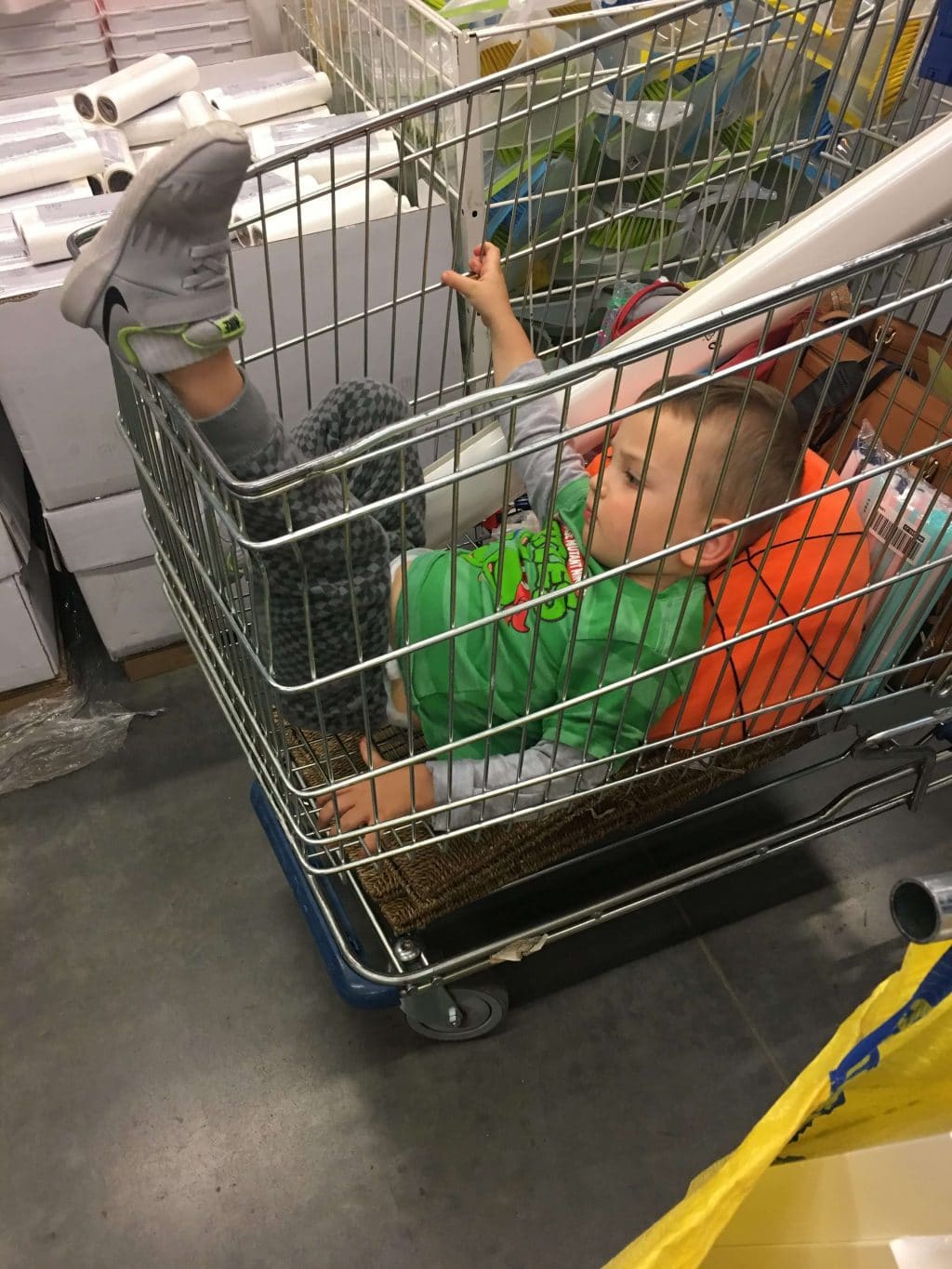 Ikea with kids