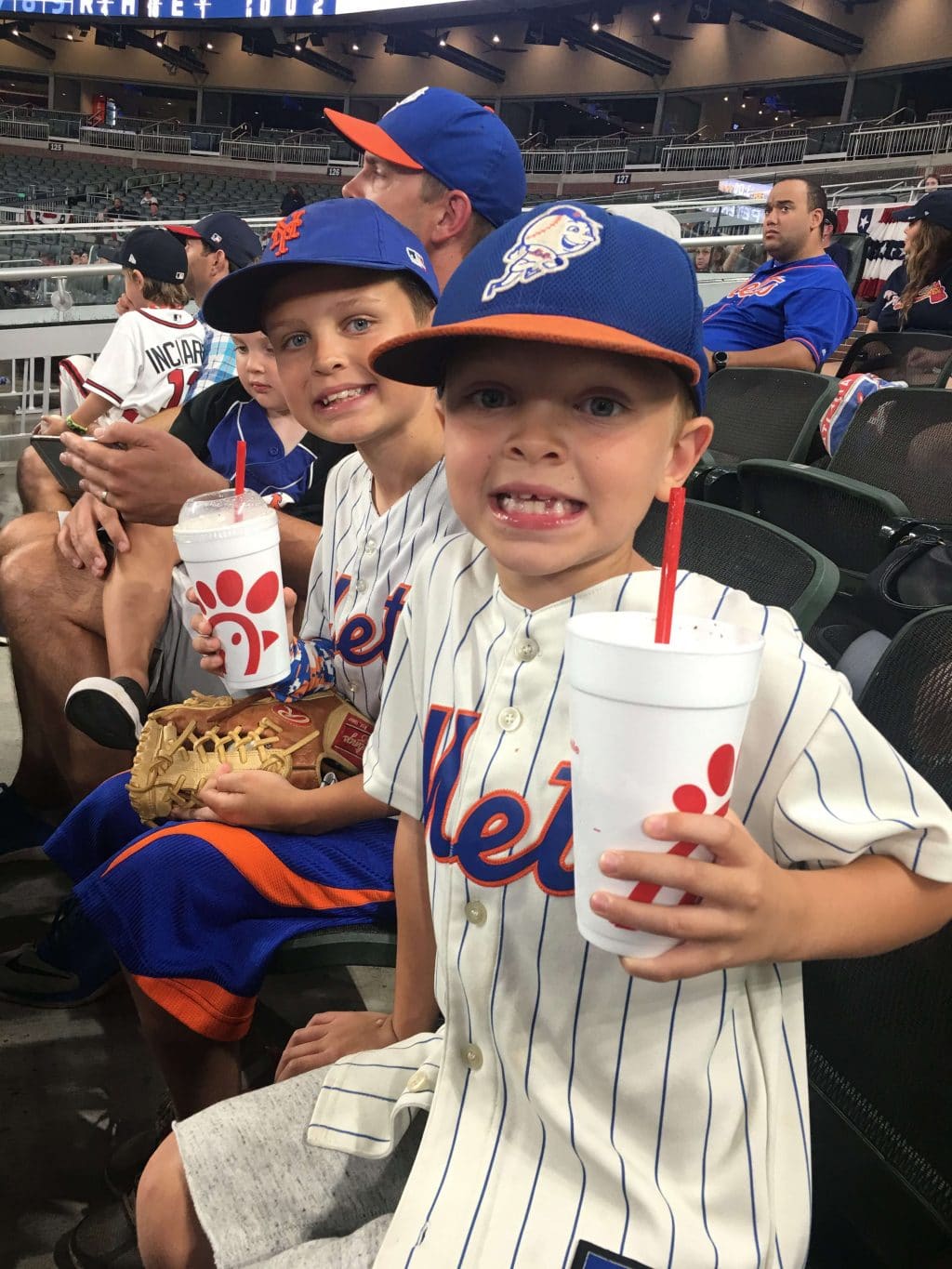 Atlanta Braves, New York Mets, Stilettos and Diapers, Cooper Wey, Callan Wey