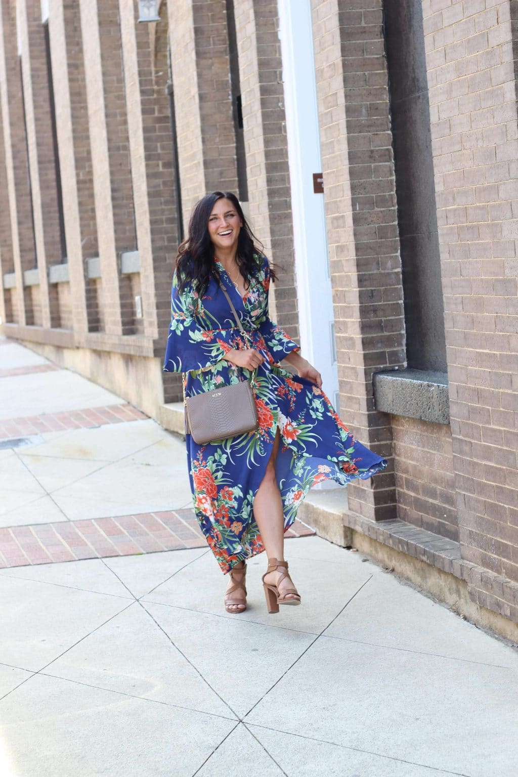 Joseph Bohemian Wrap Maxi Dress