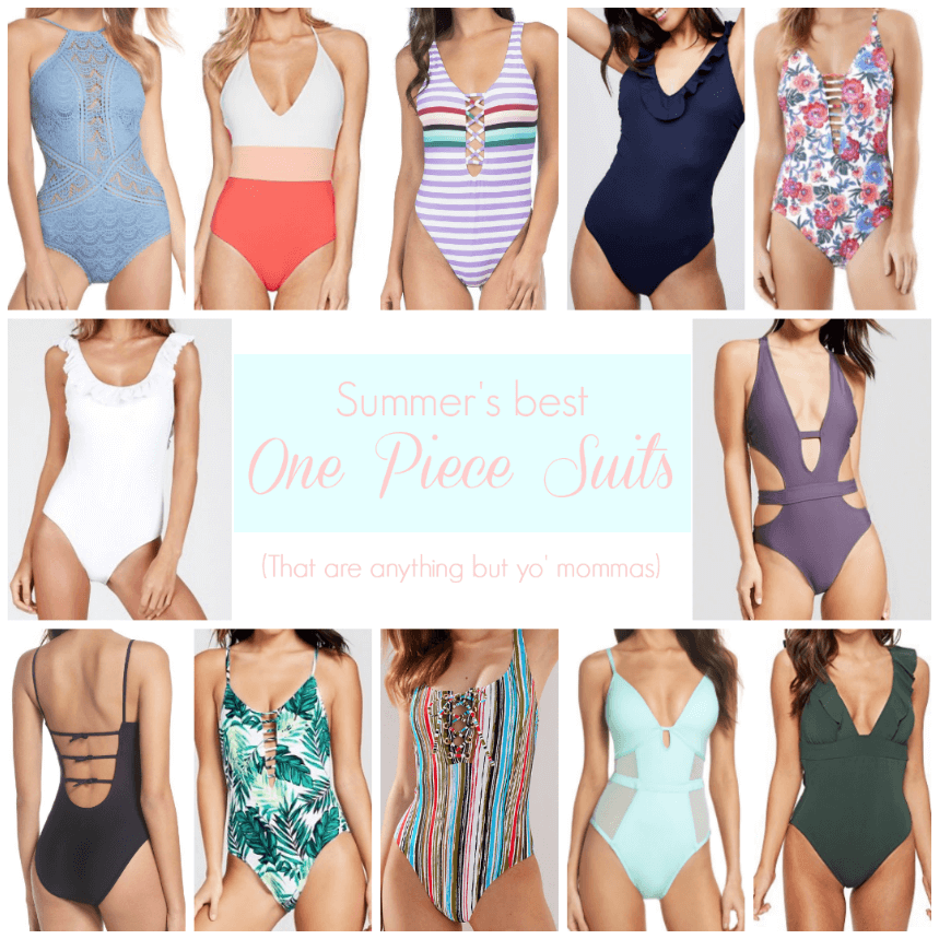 Best One Piece Suits for Summer 2018