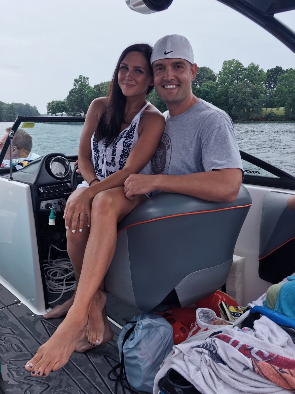 Lake Norman, Sisters, Boat Day, Stilettos and Diapers, Molly Wey