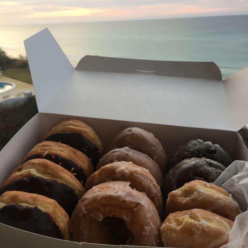 Donut Hole, 30A donuts, destin, florida vacation favorites